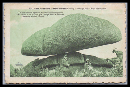 Ansichtskarte Les Pierres Jaumatres - Frankreich