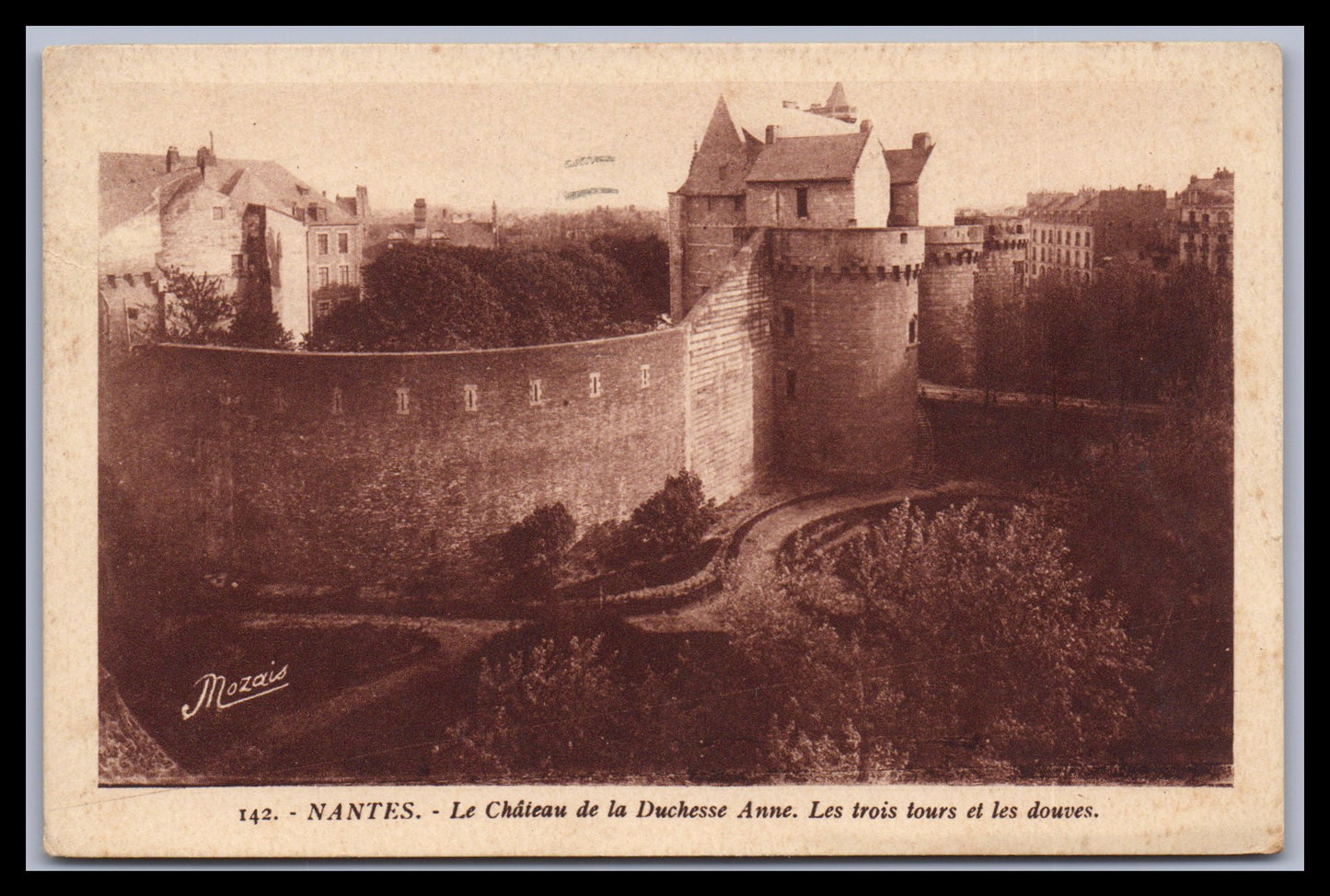 Ansichtskarte Nantes / Le Chateau a la Duchesse Anne - Frankreich