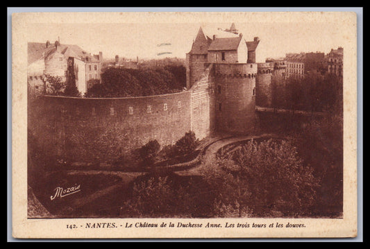 Ansichtskarte Nantes / Le Chateau a la Duchesse Anne - Frankreich
