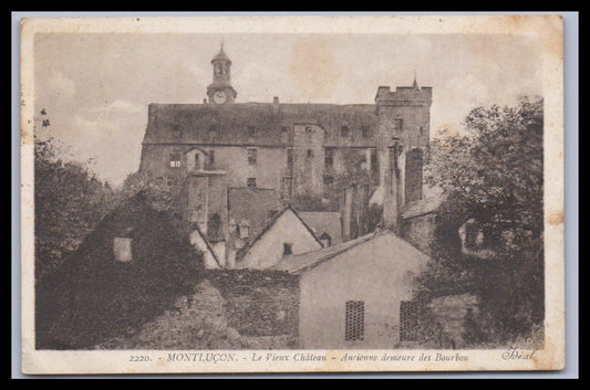 Ansichtskarte Montlucon / Le Vieux Chateau - Frankreich