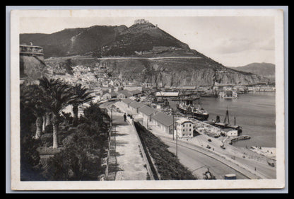 Ansichtskarte Oran / Promenade de Letang et le port - Frankreich