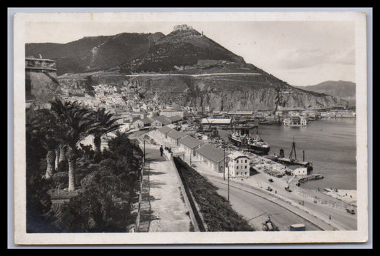Ansichtskarte Oran / Promenade de Letang et le port - Frankreich