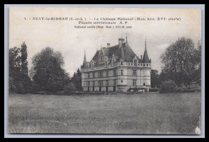 Ansichtskarte Azay-le-Rideau / Le Chateau National - Frankreich