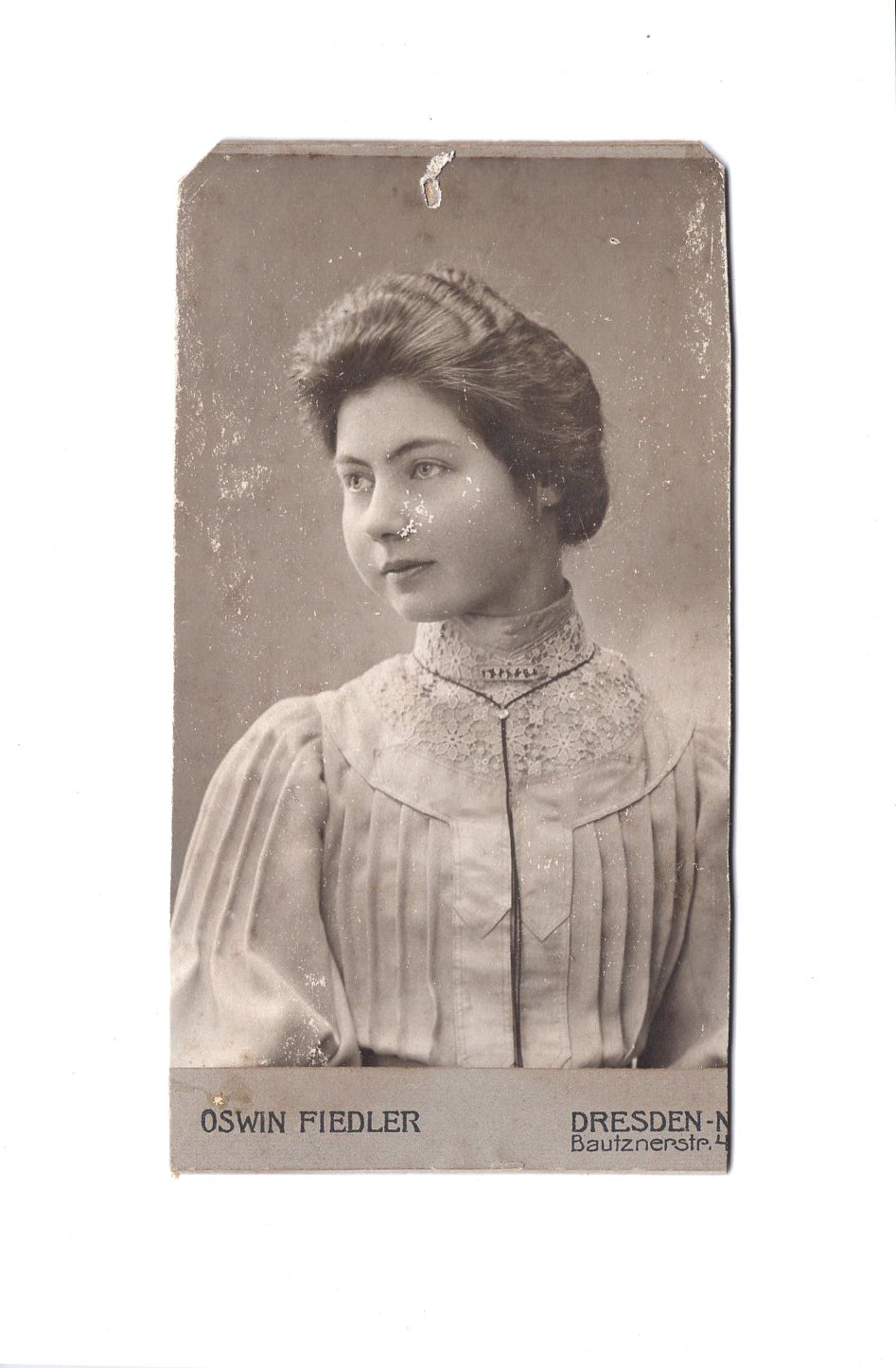 Fotografie Damenportrait - Dresden 1900er