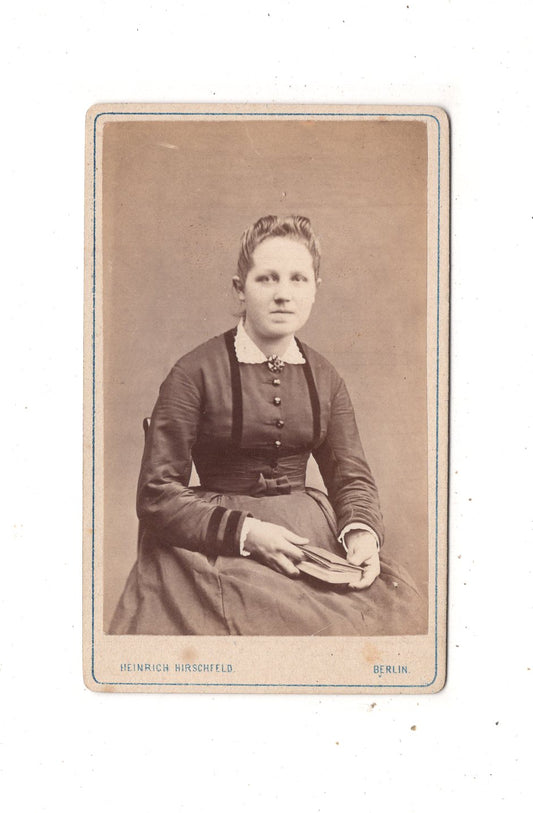 Fotografie Feine Dame - Berlin 1870er