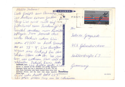 Ansichtskarte Vernon / British Columbia / Kanada