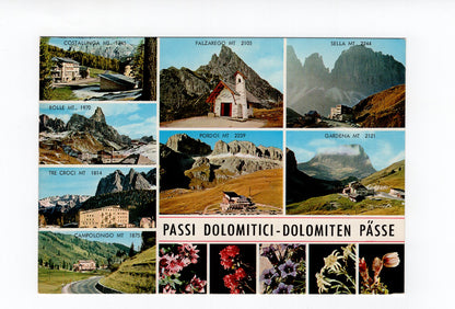 Ansichtskarte Dolomiten-Pässe / Südtirol / Italien