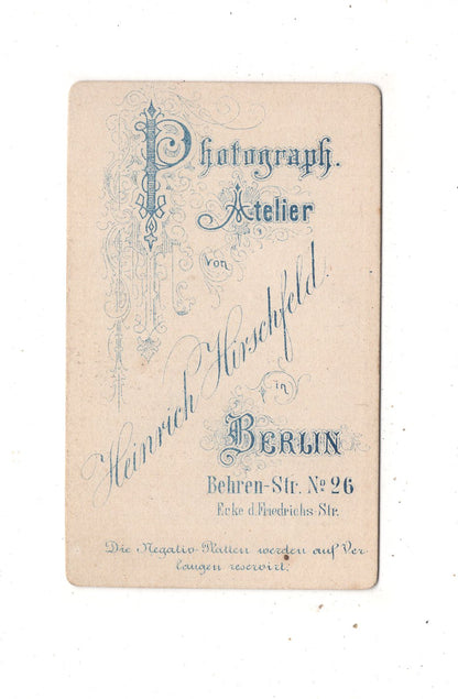 Fotografie Feine Dame - Berlin 1870er