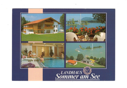 Ansichtskarte Landhaus Sommer am See / Füssen im Allgäu / H1-56