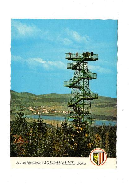 Ansichtskarte Aussichtswarte Moldaublick / Oberösterreich / Österreich