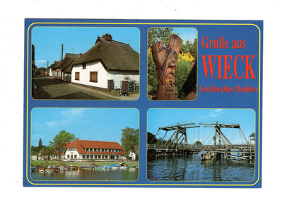 Ansichtskarte Wieck bei Greifswald / Greifswalder Bodden / J1-67