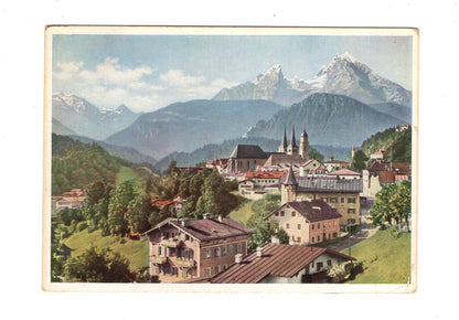 Ansichtskarte Berchtesgaden mit Watzmann +++