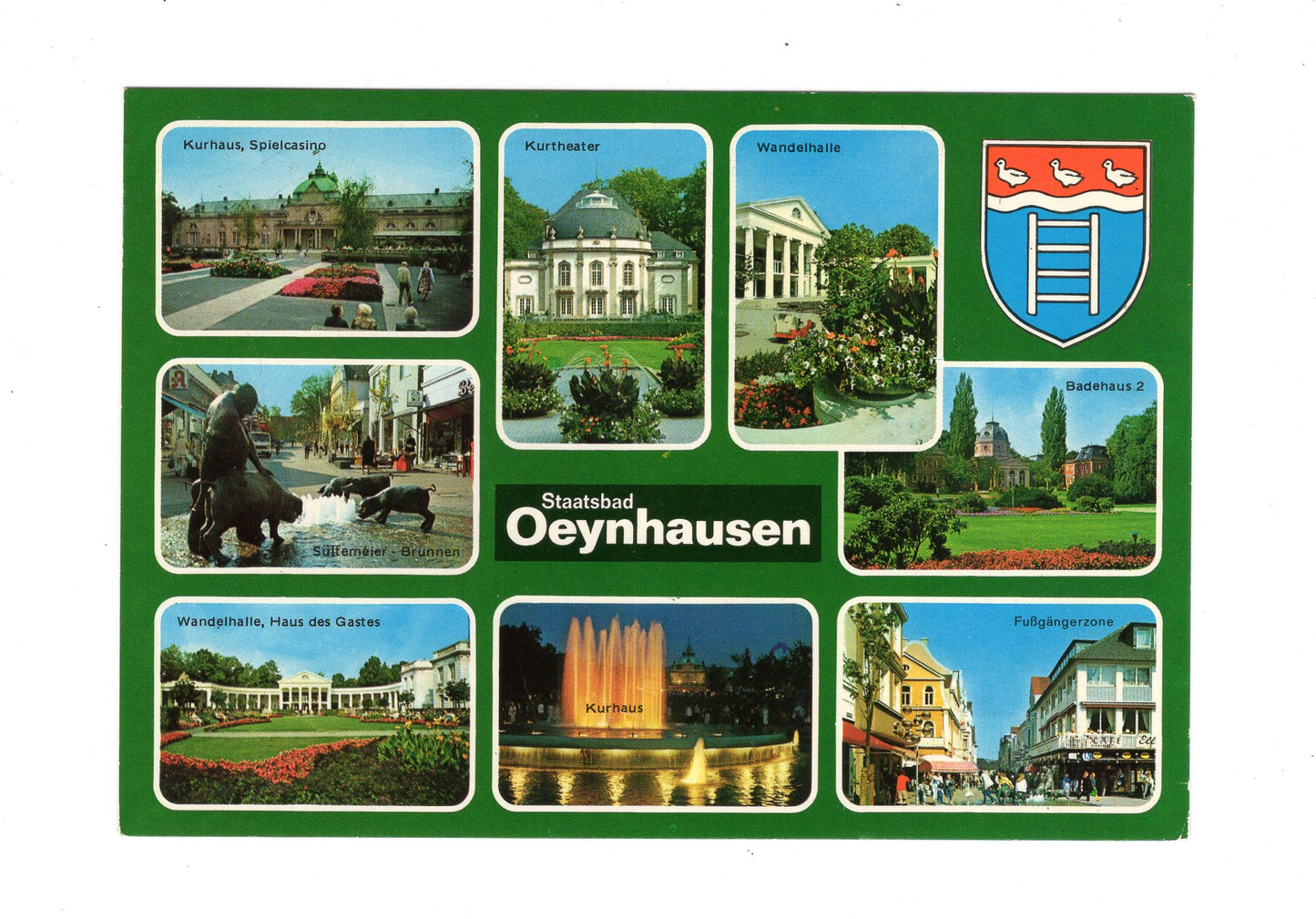 Ansichtskarte Bad Oeynhausen / Kurhaus / Kurtheater +++
