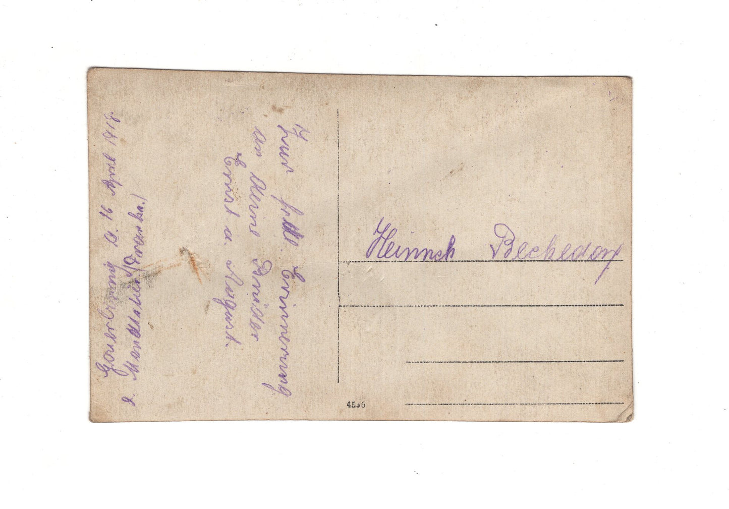 Ansichtskarte Soldaten / Soldatenportrait - Frankreich 1918