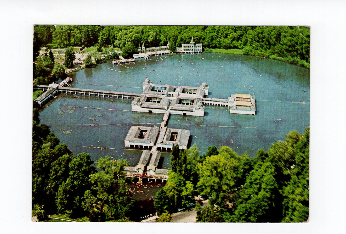 Ansichtskarte Heviz / Heilbad / Ungarn