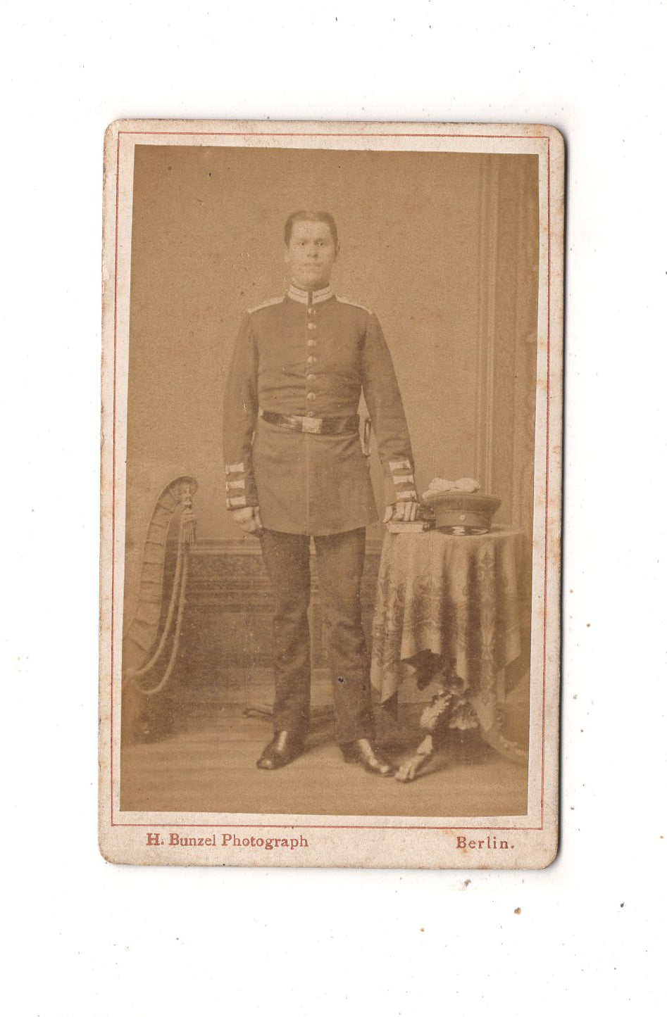 Fotografie Soldat - Berlin 1870er