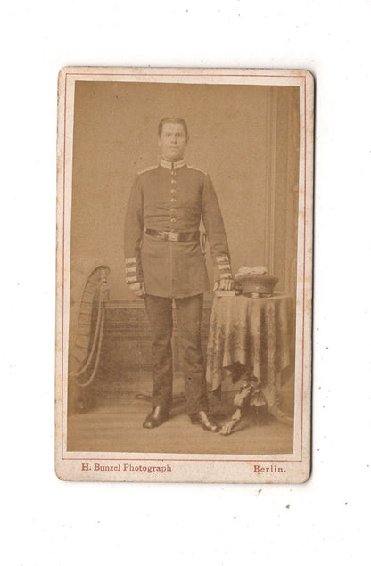 Fotografie Soldat - Berlin 1870er