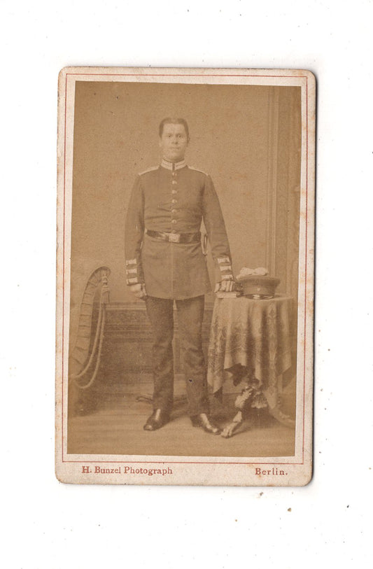 Fotografie Soldat - Berlin 1870er