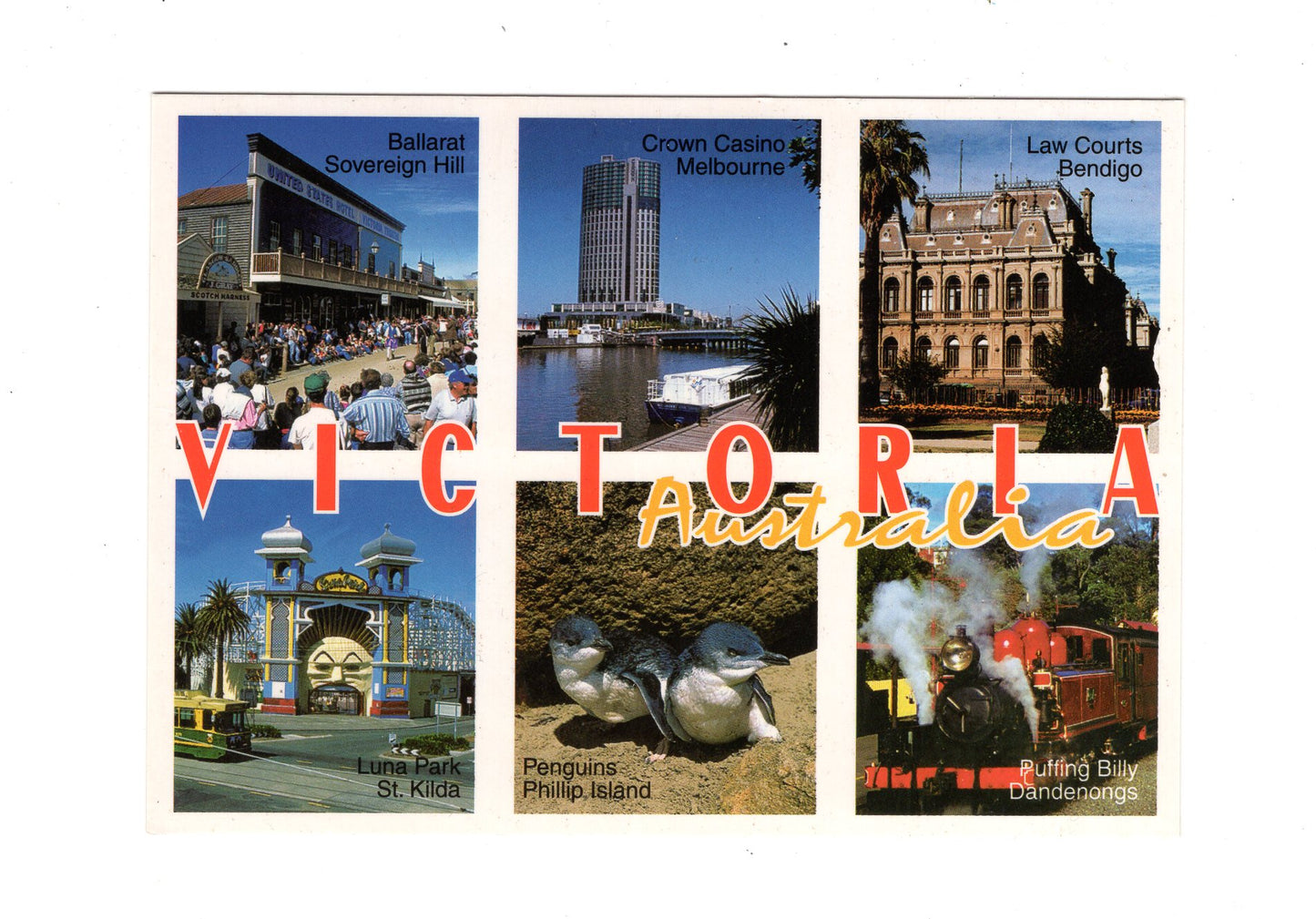 Ansichtskarte Victoria / Australien