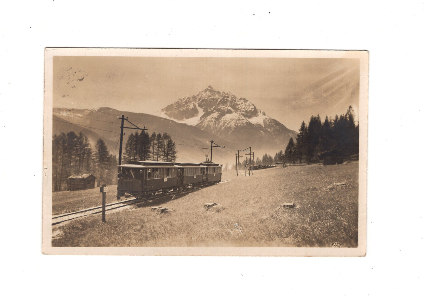 Ansichtskarte Stubaitalbahn / Stubaital / Tirol / Österreich - 1928