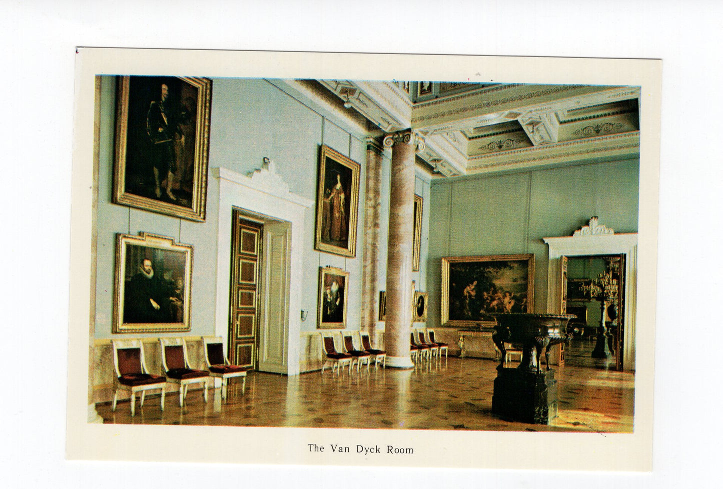 Ansichtskarte Leningrad / The Hermitage / The Van Dyck Room / Russland