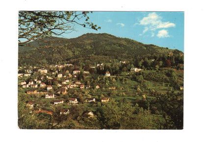 Ansichtskarte Badenweiler / Schwarzwald / Blick vom Römerberg auf den Blauen