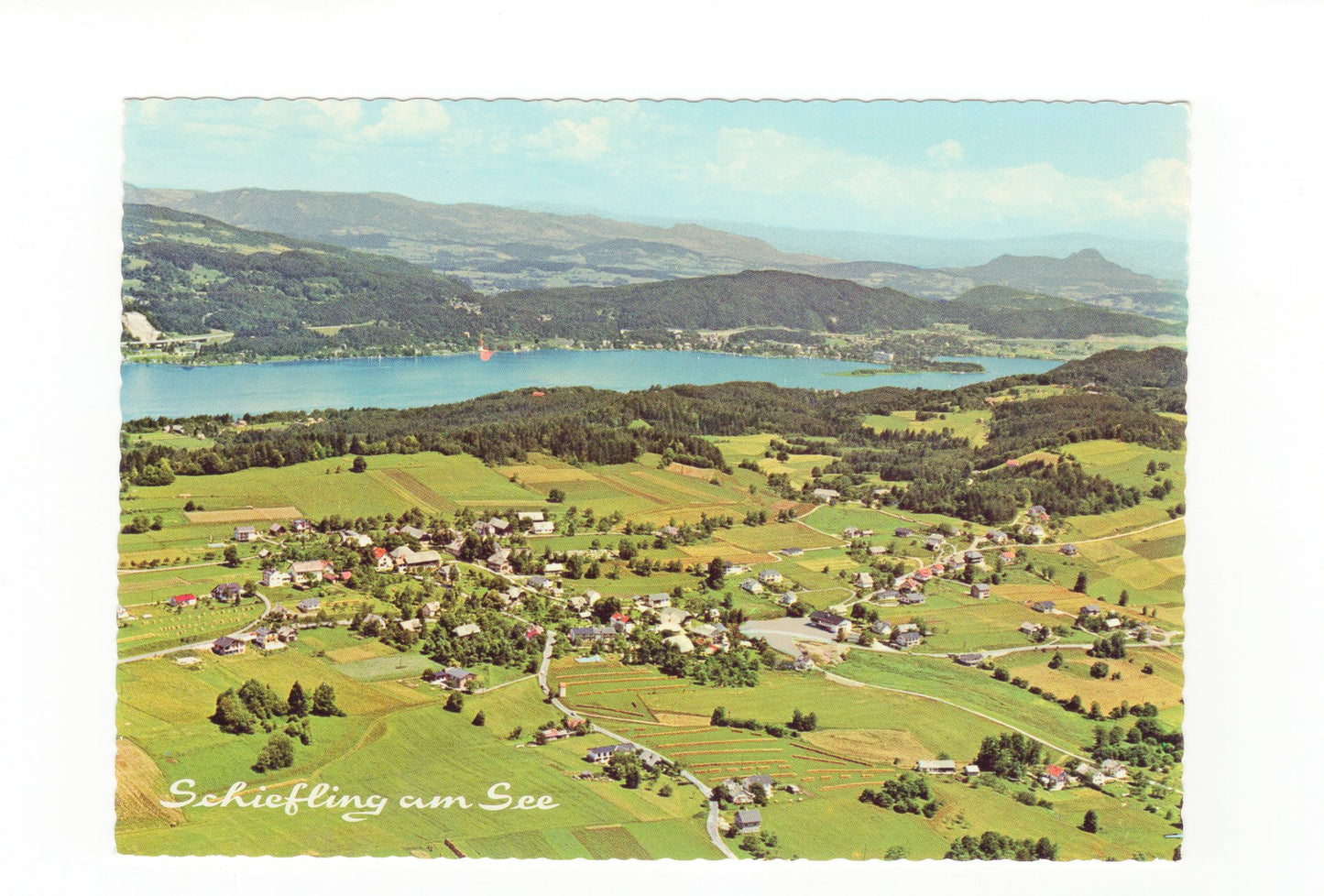 Ansichtskarte Schiefling am See / Kärnten / Österreich