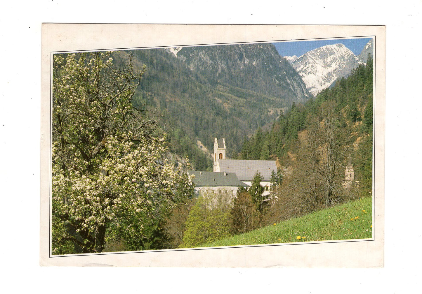 Ansichtskarte Wallfahrtszentrum St. Georgenberg / Stans / Tirol / Österreich