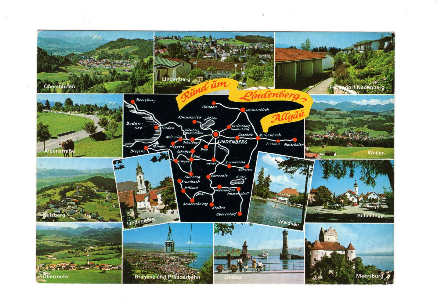 Ansichtskarte Rund um Lindenberg / Allgäu / H1-56