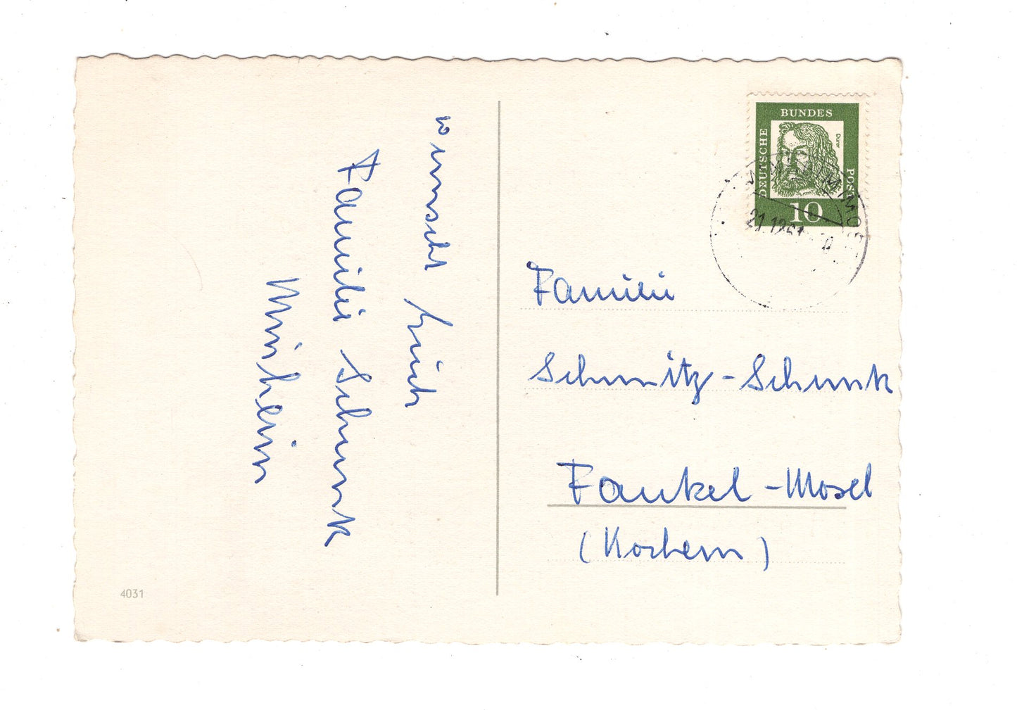 Ansichtskarte Feiertage / Frohe Weihnachten / K1-62