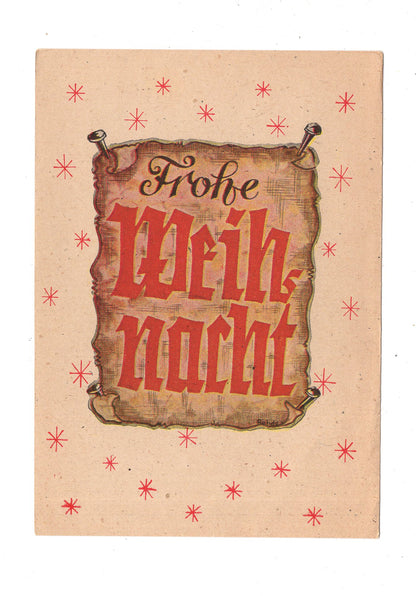 Ansichtskarte Feiertage / Frohe Weihnachten / K1-62