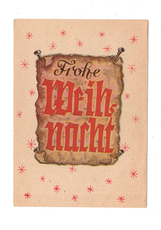 Ansichtskarte Feiertage / Frohe Weihnachten / K1-62