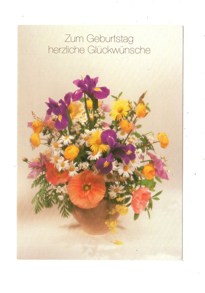 Ansichtskarte Glückwünsche / Glückwunsch zum Geburtstag / L1-58