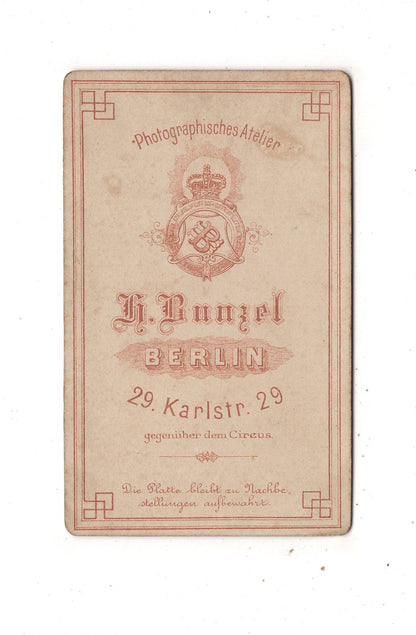 Fotografie Soldat - Berlin 1870er