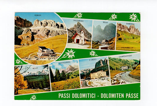 Ansichtskarte Dolomiten-Pässe / Südtirol / Italien