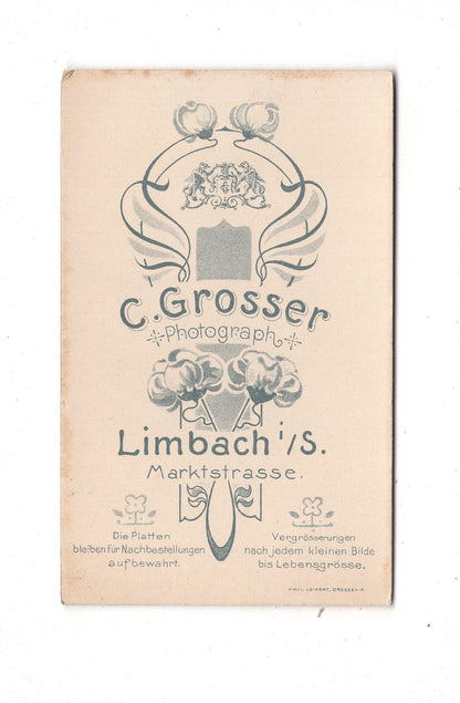 Fotografie Schönes Kinderbild / Baby - Limbach 1890er / CDV N1-10