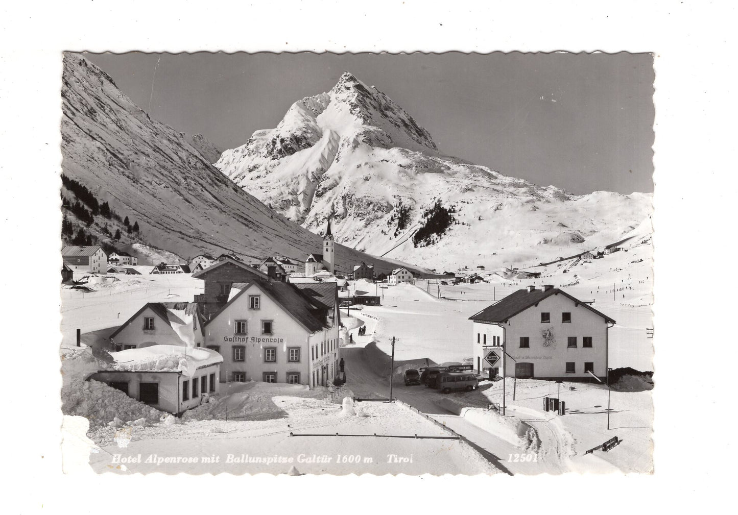 Ansichtskarte Hotel Alpenrose / Galtür / Tirol / Österreich / N1-66