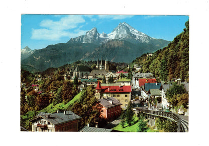 Ansichtskarte Berchtesgaden mit Watzmann +++