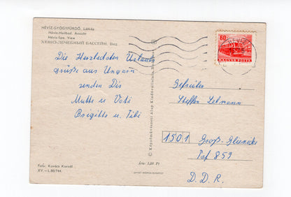 Ansichtskarte Heviz / Heilbad / Ungarn