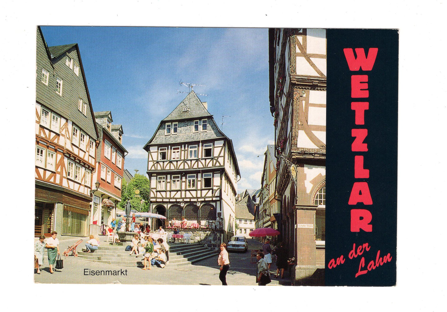 Ansichtskarte Wetzlar an der Lahn / Eisenmarkt / I1-53