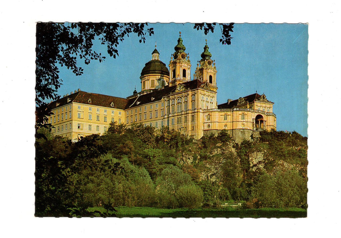 Ansichtskarte Stift Melk an der Donau / Österreich