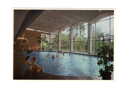 Ansichtskarte Badenweiler / Schwarzwald / Thermalhallenschwimmbad