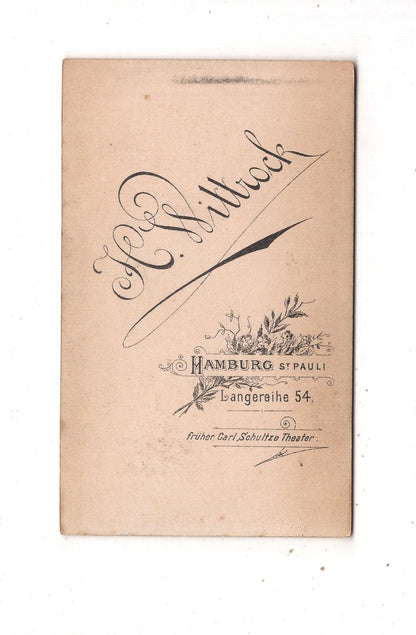 Fotografie Feine Dame - Hamburg 1890er