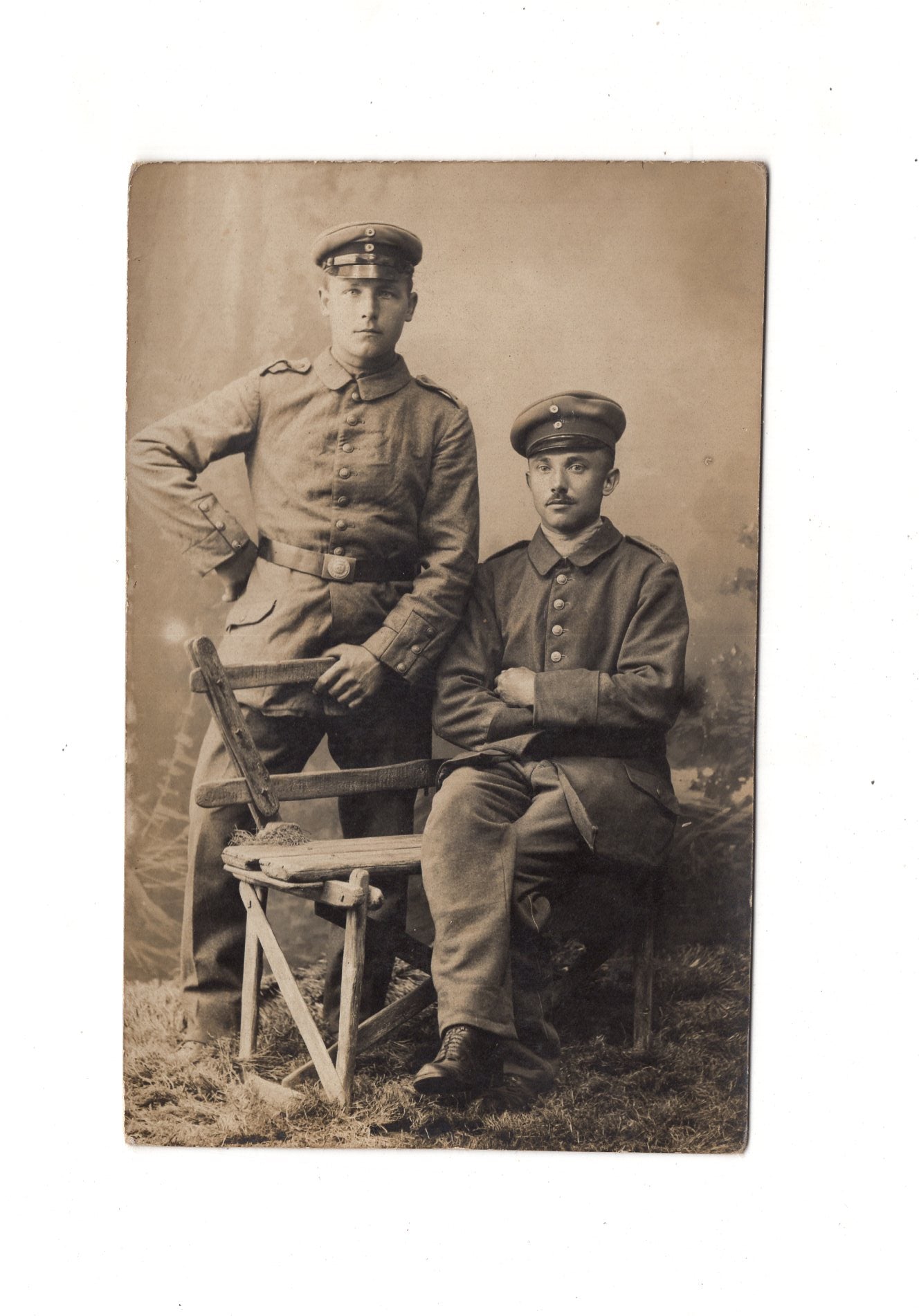 Ansichtskarte Soldaten / Soldatenportrait - Buxtehude