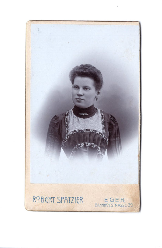 Fotografie Damenportrait - Eger um 1900