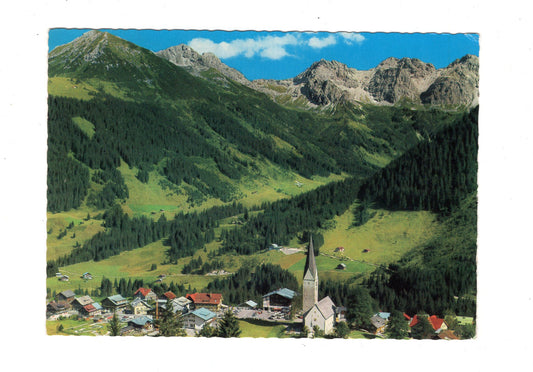 Ansichtskarte Mittelberg / Kleinwalsertal / Österreich