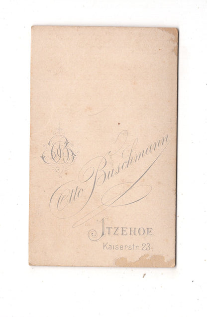 Fotografie Soldat - Itzehoe 1890er / CDV M1-08