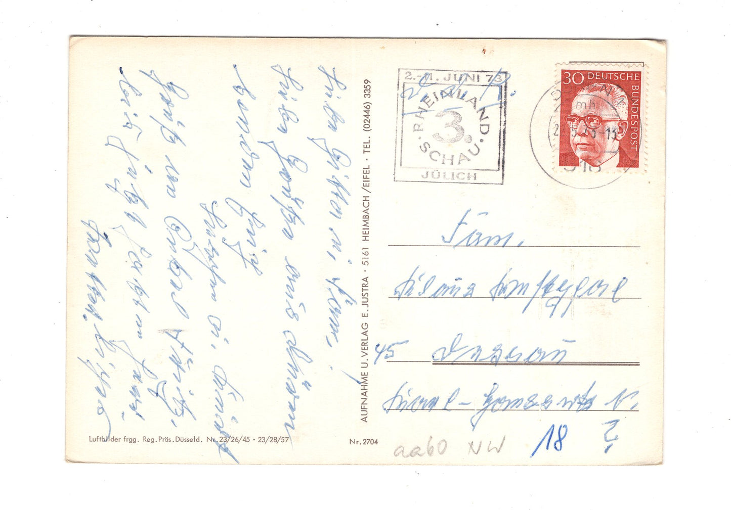 Ansichtskarte Düren / Rathaus / +++