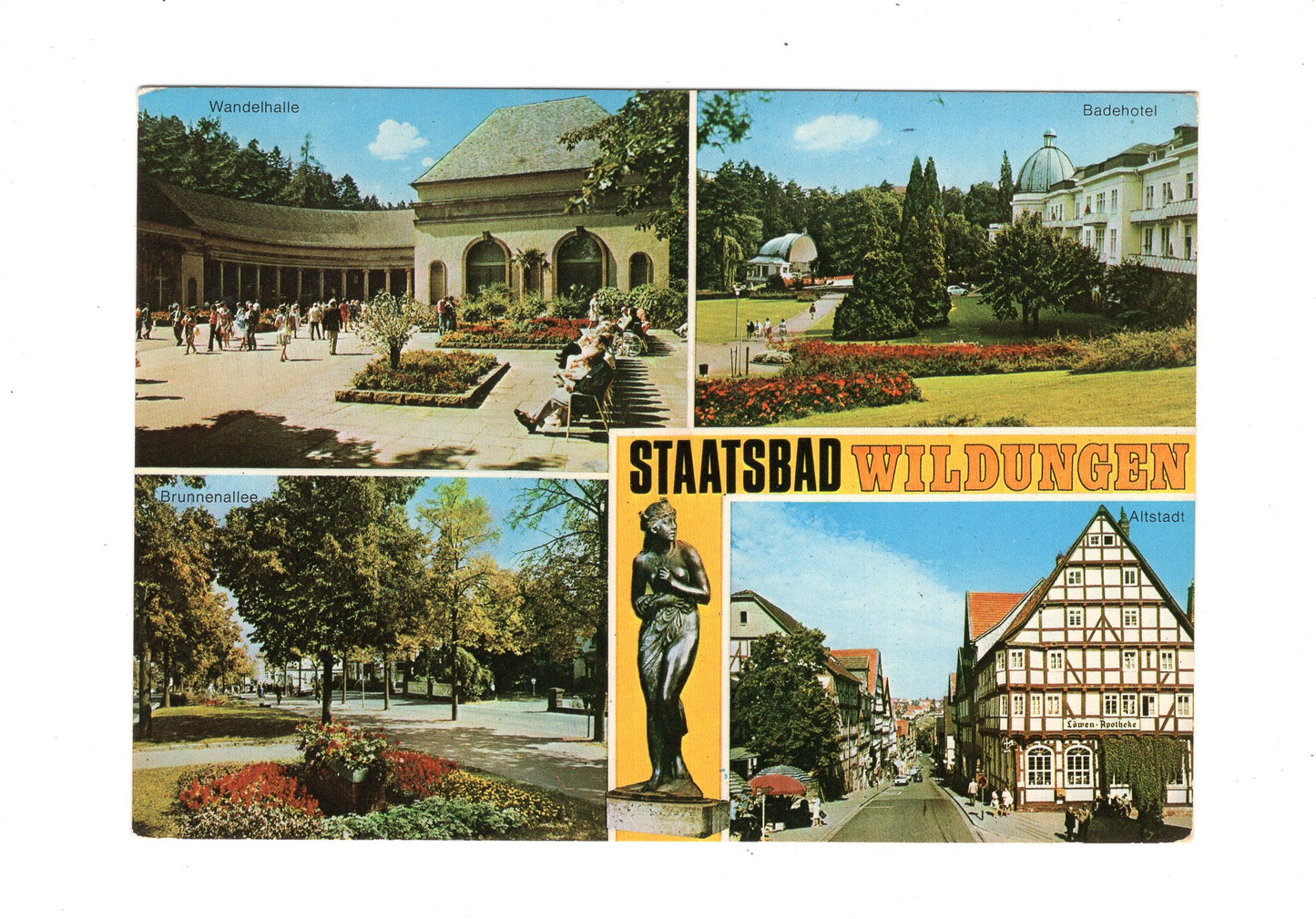 Ansichtskarte Bad Wildungen / Badehotel +++