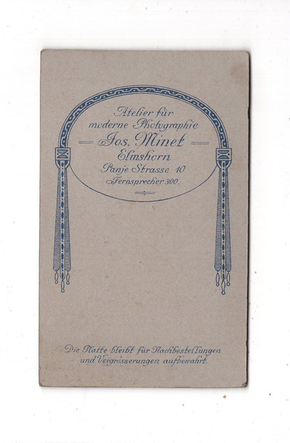 Fotografie Schönes Kinderbild / Baby - Elmshorn 1910er